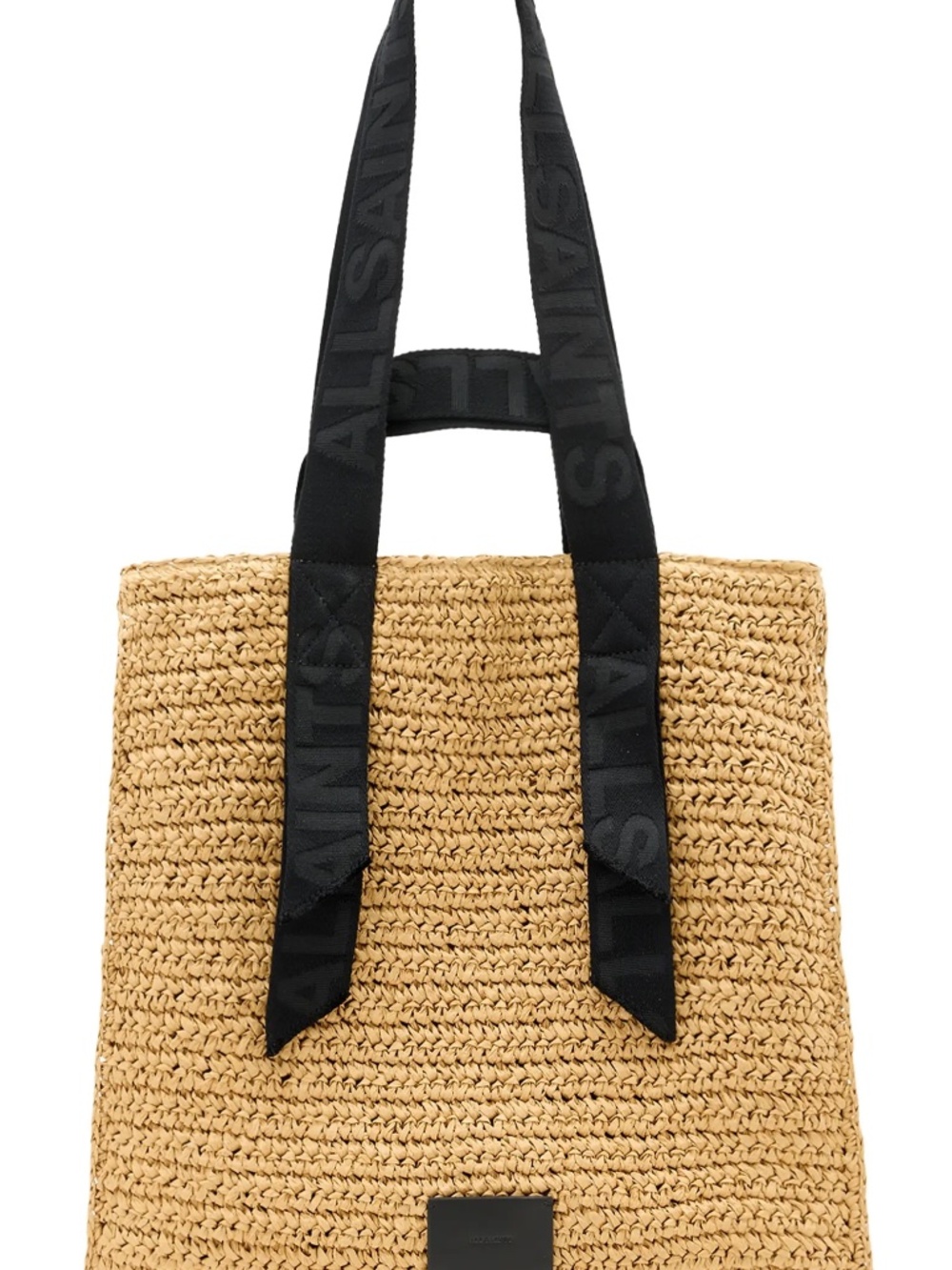 Allsaints Lullah Straw Tote Bag NWOT